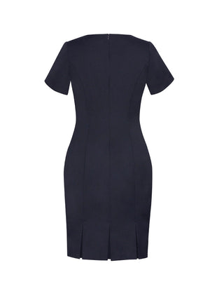 Cool Stretch Womens Short Sleeve Shift Dress
