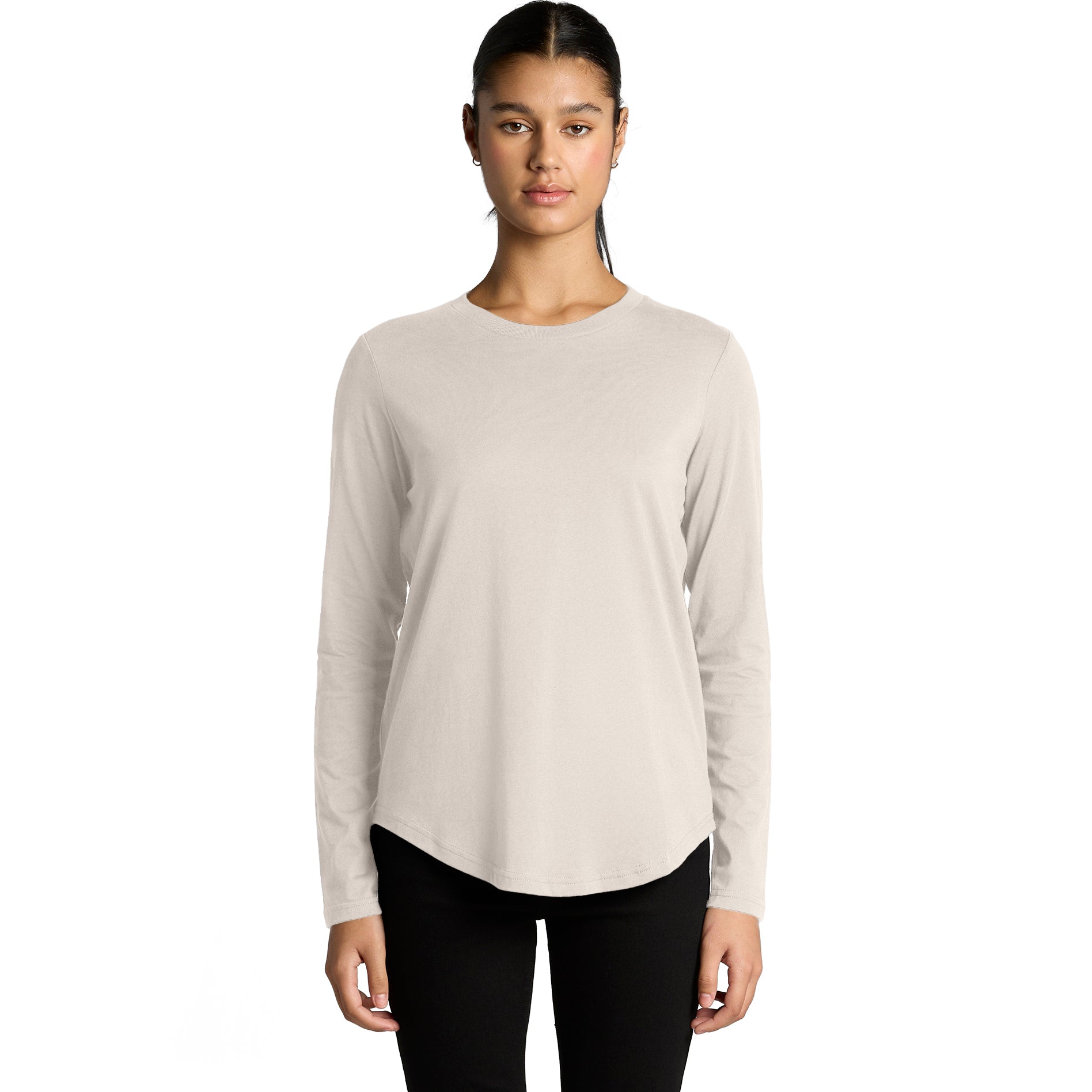 Wo's Maple Curve L/S Tee