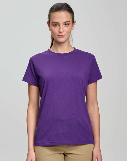 "Ladies Cotton T-Shirt Semi-Fitted - NS PROMO"