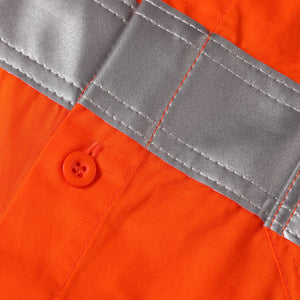 "Custom Womens VIC Rail Hi Vis Work Shirt – Add Your Logo | NS Promo - NS PROMO"