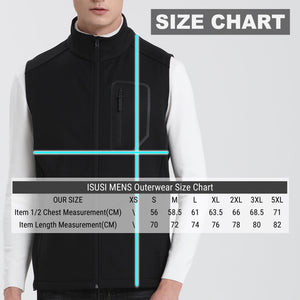 "Custom ISUSI Softshell Vest – Add Your Logo | Fleece-Lined, Windproof - NS PROMO"