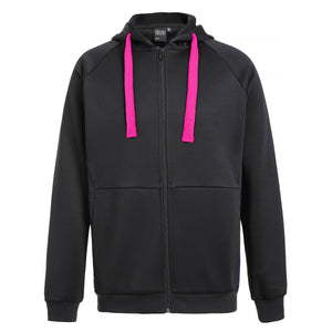 "Custom Womens Contrast Zip Hoodie Add Your Logo – ISUSI - NS PROMO"