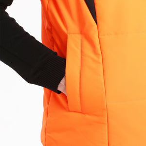"Custom Womens Hi Vis Puffer Vest Add Your Logo – ISUSI - NS PROMO"