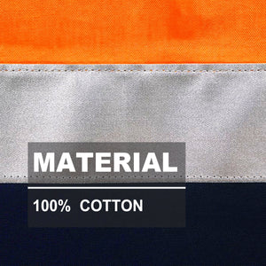 "Custom Hi Vis Day/Night Compliant Work Shirt – Add Logo Printing | NS Promo - NS PROMO"