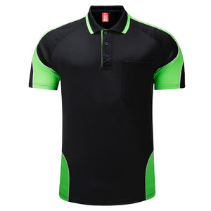 "Custom Mens Short Sleeve Panel Polo – Logo Printing & Embroidery | NS Promo - NS PROMO"