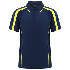 "Custom ISUSI Flow Mens Polo – Short Sleeve Logo Printing & Embroidery | NS Promo - NS PROMO"