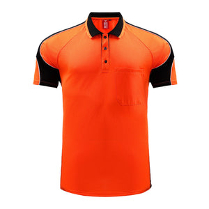 "Custom Hi Vis Short Sleeve Polo – Add Your Logo Printing | NS Promo - NS PROMO"