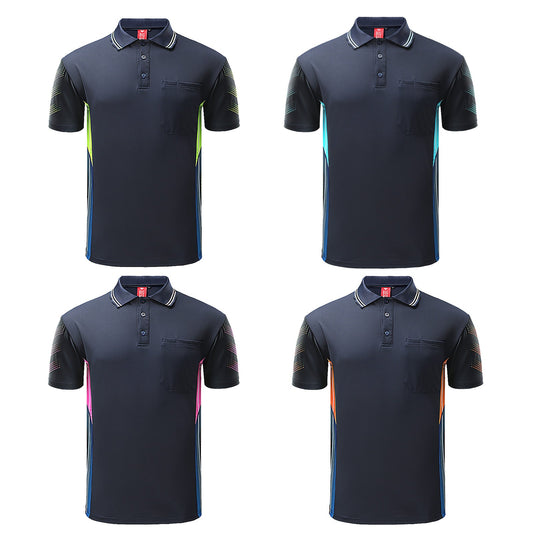 "Custom Mens Hi Vis Short Sleeve Polo – Add Your Logo Printing | NS Promo - NS PROMO"