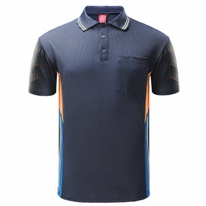 "Custom Mens Hi Vis Short Sleeve Polo – Add Your Logo Printing | NS Promo - NS PROMO"