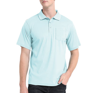 "Custom Mens Everyday Polo with Pocket – Logo Printing & Embroidery | NS Promo - NS PROMO"