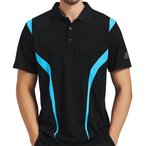 "Custom ISUSI Summit Mens Short Sleeve Hi Vis Polo – Add Your Logo | NS Promo - NS PROMO"