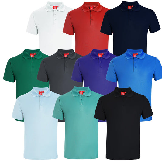 "Custom Big Bee Mens Basic Short Sleeve Polo – Add Your Logo | NS Promo - NS PROMO"