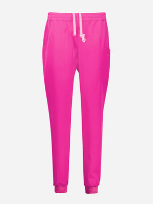 Pink Womens Jogger Scrub Pant