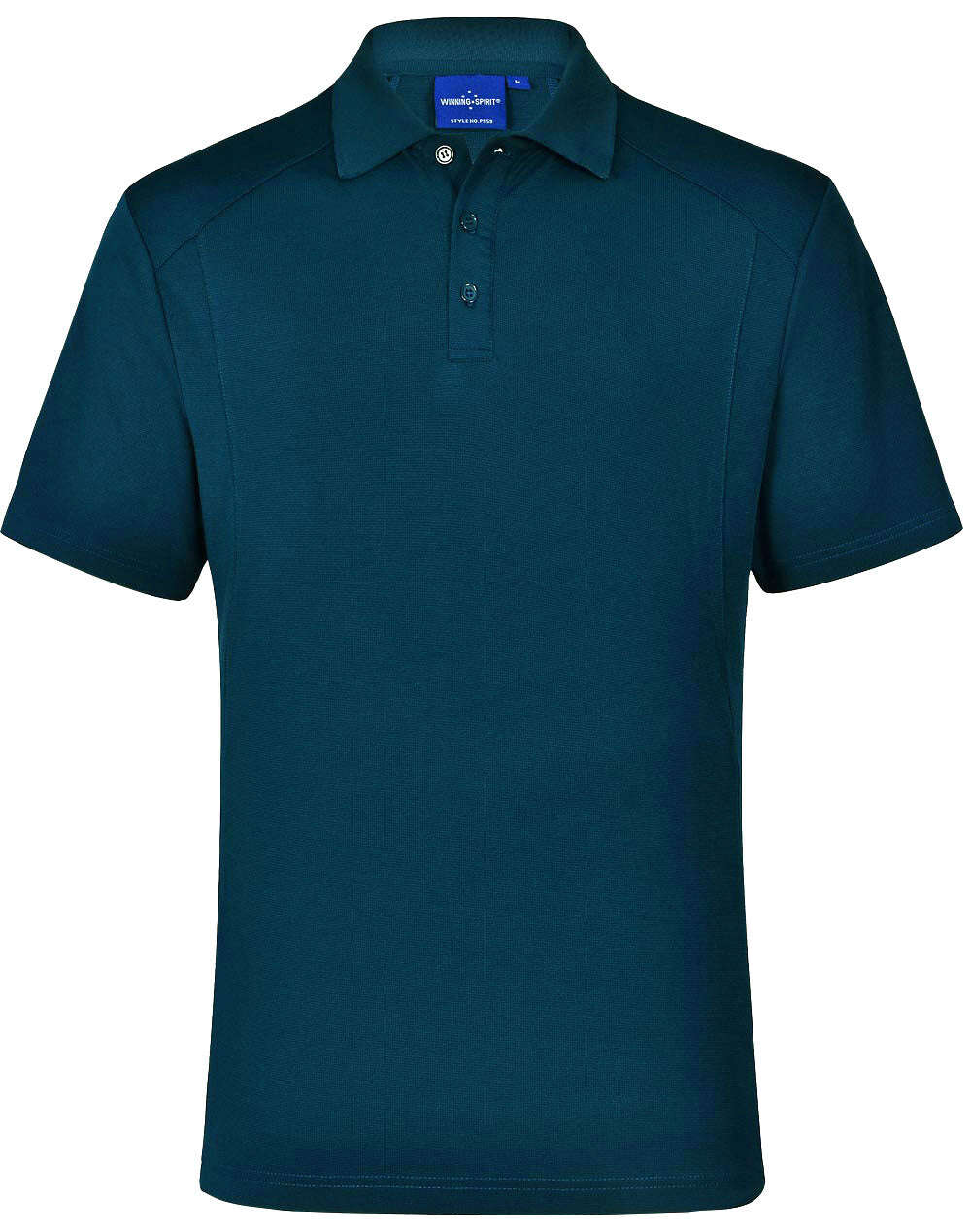 Mens Bamboo Polo Shirt Short Sleeve Charcoal Eco - NS PROMO