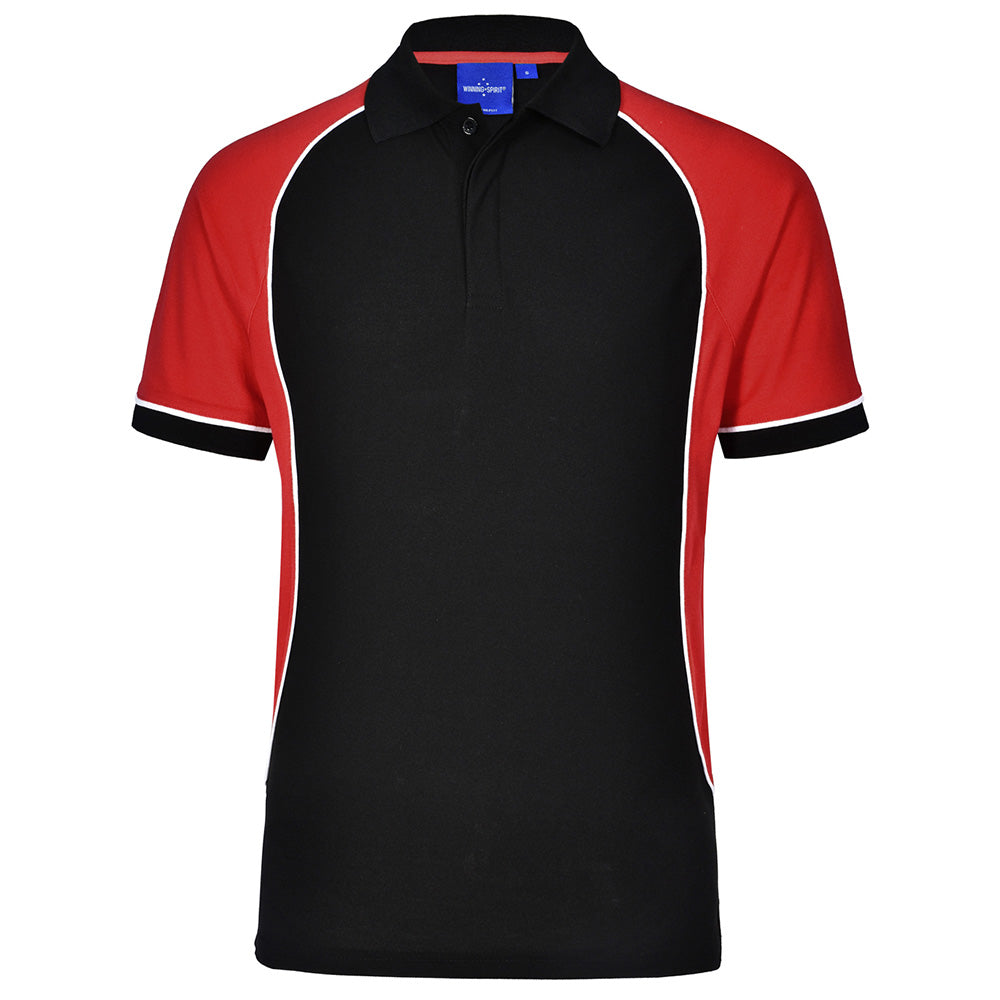 Winning Spirit PS77K Arena Kids TrueDry Tri-Colour Polo Shirt