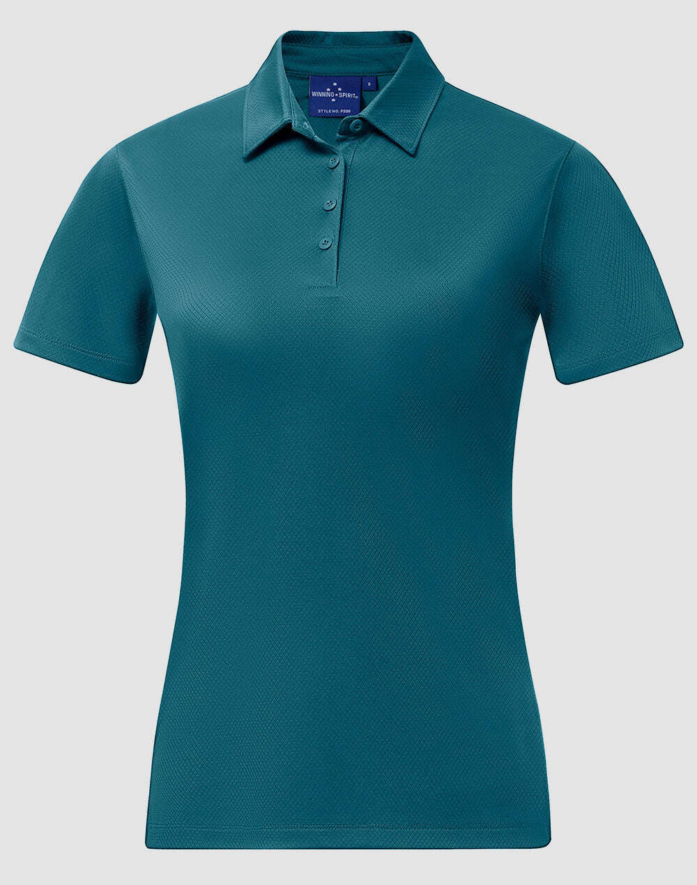 Ladies Recycled PET Polo Short Sleeve Sustainable Jacquard Knit - NS PROMO