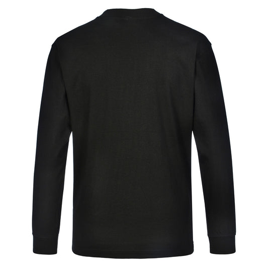 Custom Long Sleeve T-Shirt Crew Neck Add Your Logo | NS Promo