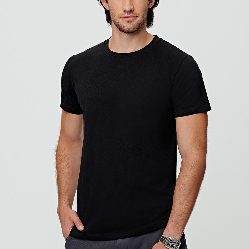 Custom Mens Premium Cotton T-Shirt Add Your Logo | Printing & Embroidery
