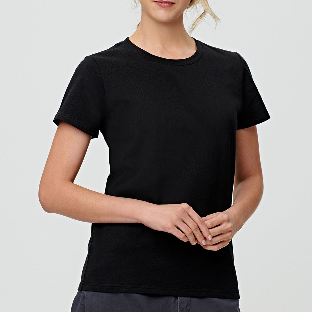 Custom Ladies Premium Cotton T-Shirt Add Your Logo | Printing & Embroidery