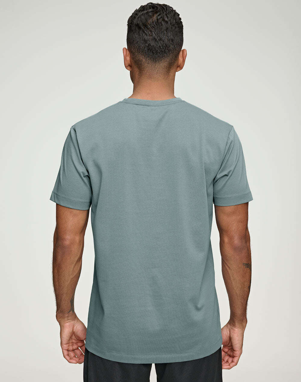 Mens Premium Cotton Face Tee Short Sleeve - NS PROMO