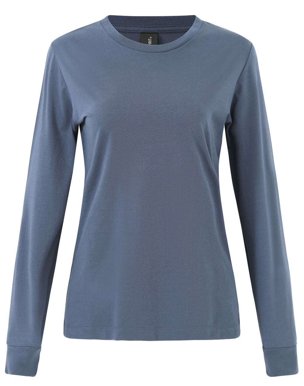 Ladies Cotton Face Tee Long Sleeve Premium - NS PROMO