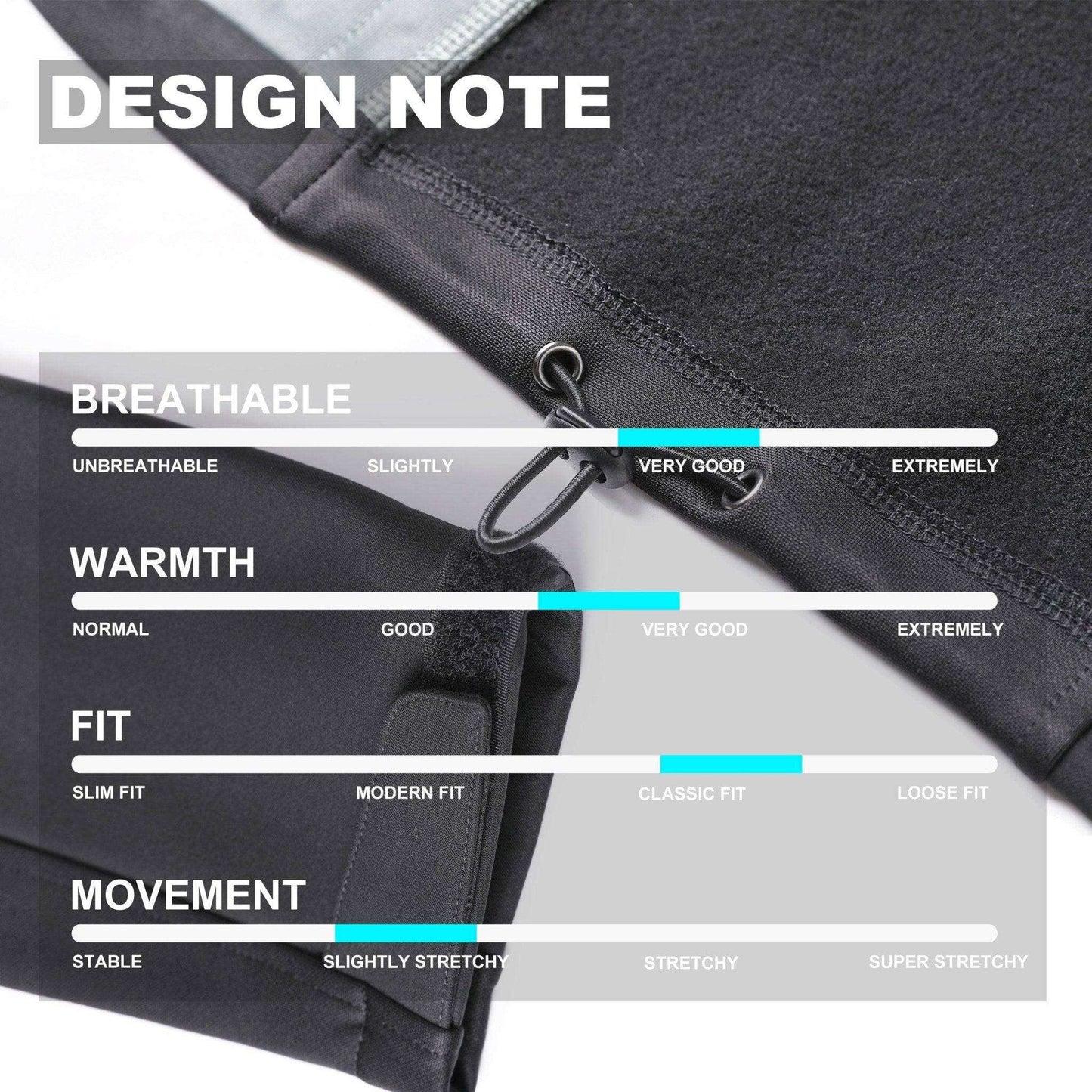 ISUSI Core Softshell Jacket, Fleece Lined - Big Bee