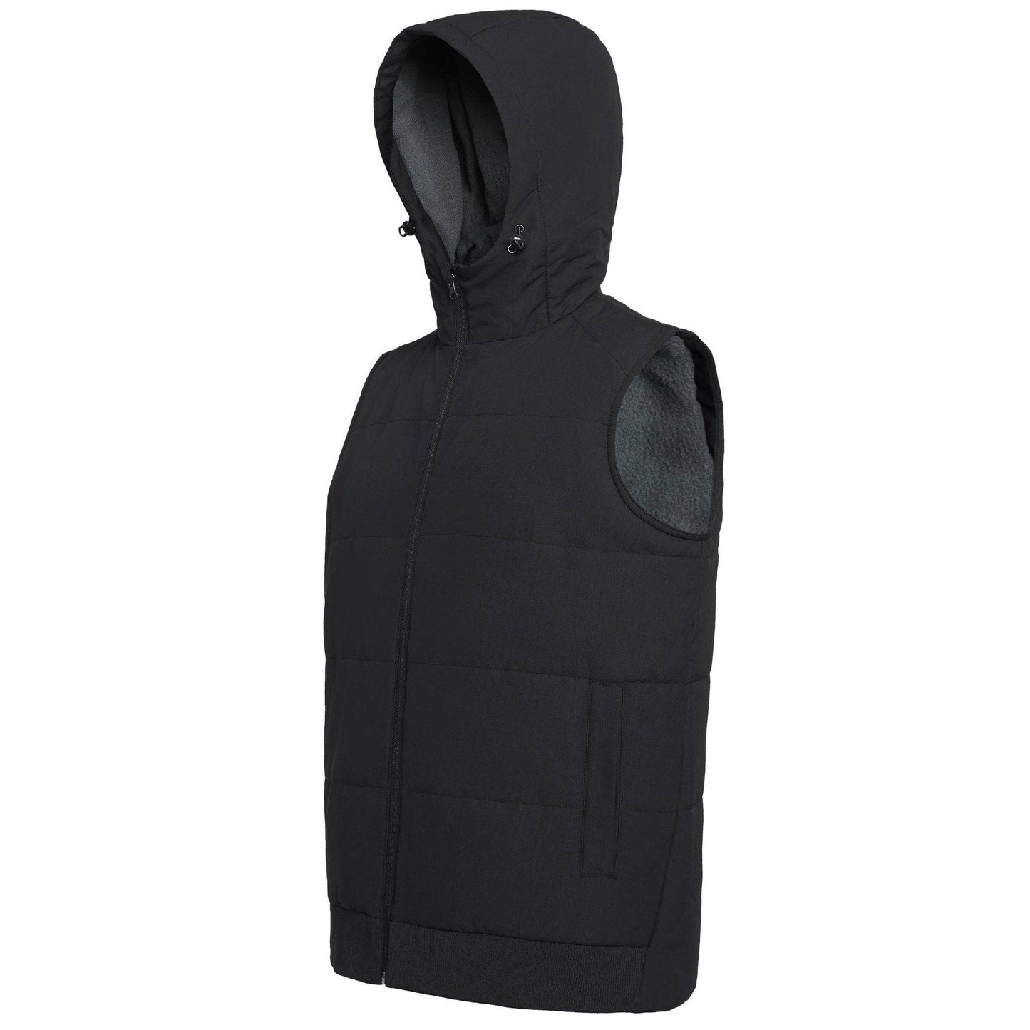 ISUSI Essential Vegan Down Vest, Insulated & Extra Fleece - Big Bee
