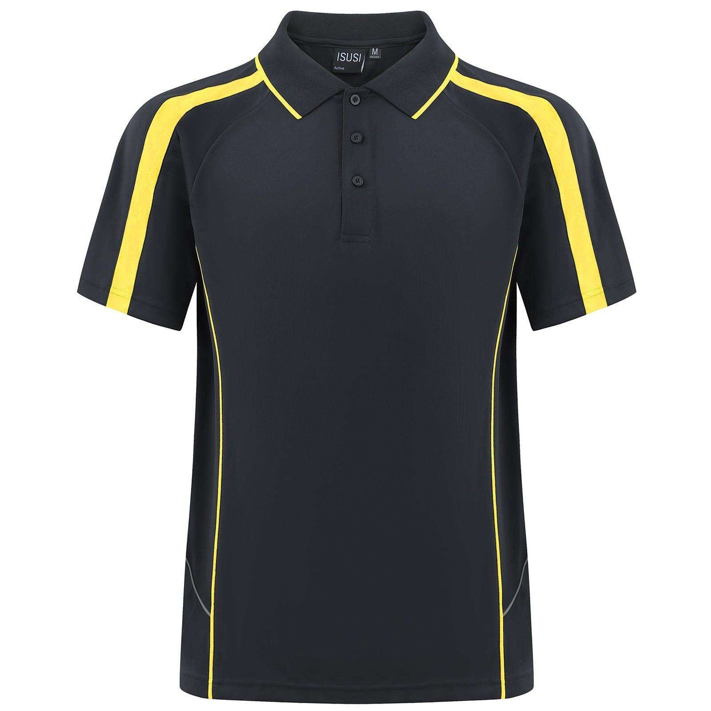 ISUSI Flow Mens Polo Shirts, Short Sleeve - Big Bee