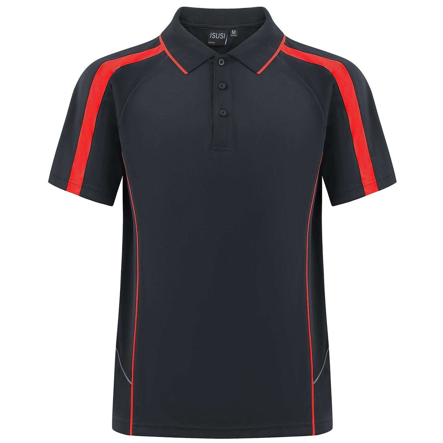 ISUSI Flow Mens Polo Shirts, Short Sleeve - Big Bee