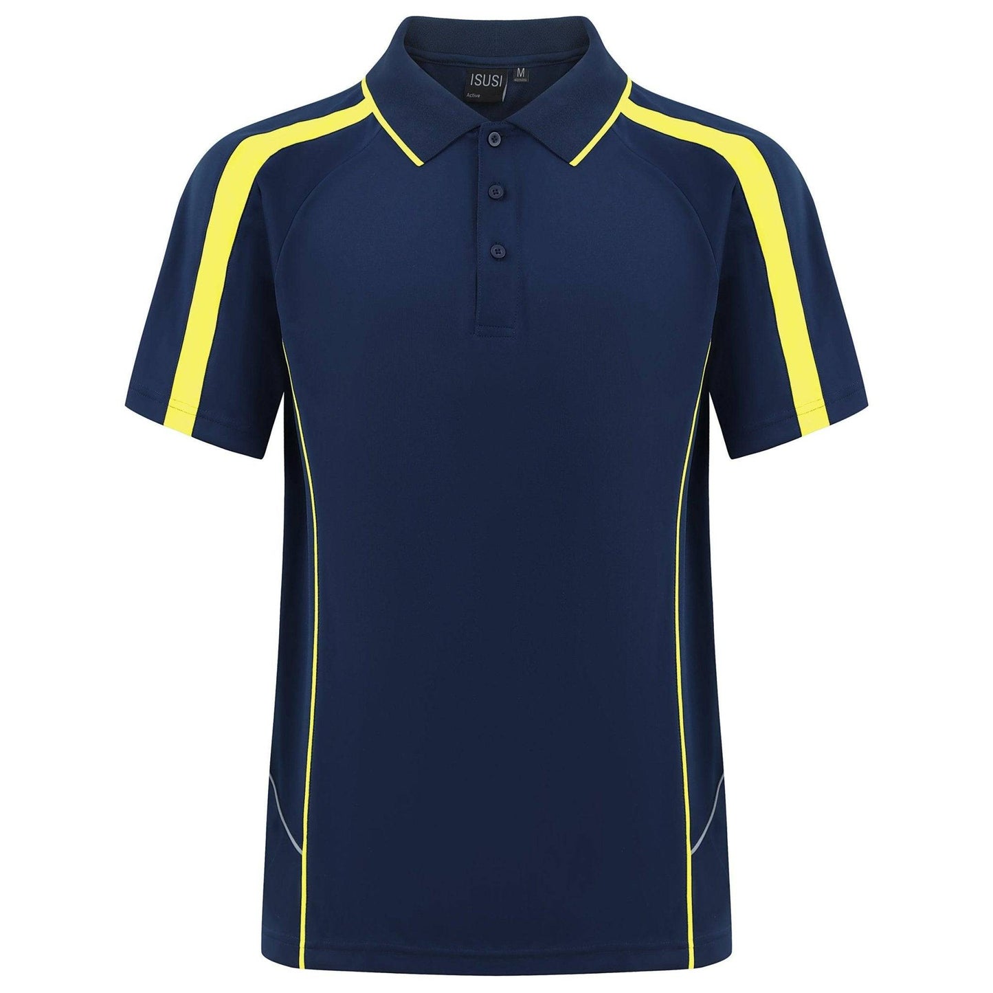 ISUSI Flow Mens Polo Shirts, Short Sleeve - Big Bee