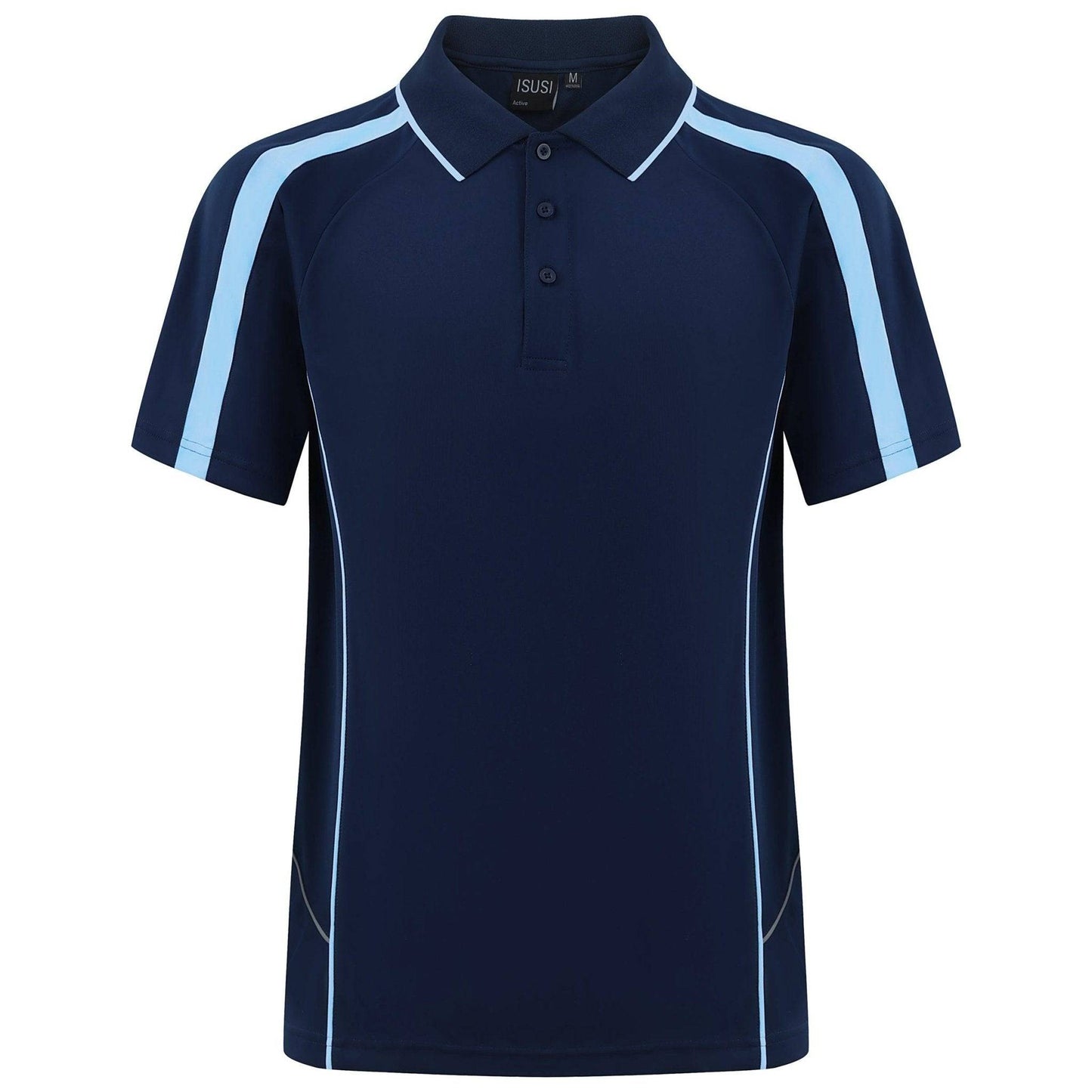 ISUSI Flow Mens Polo Shirts, Short Sleeve - Big Bee