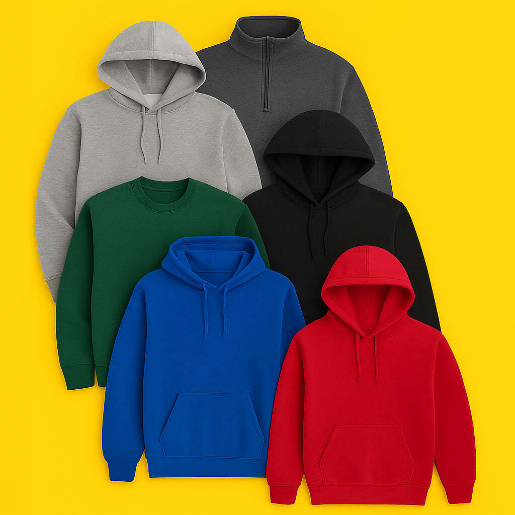 Hoodies & Jackets – Custom Printed, Embroidered & Branded Outerwear