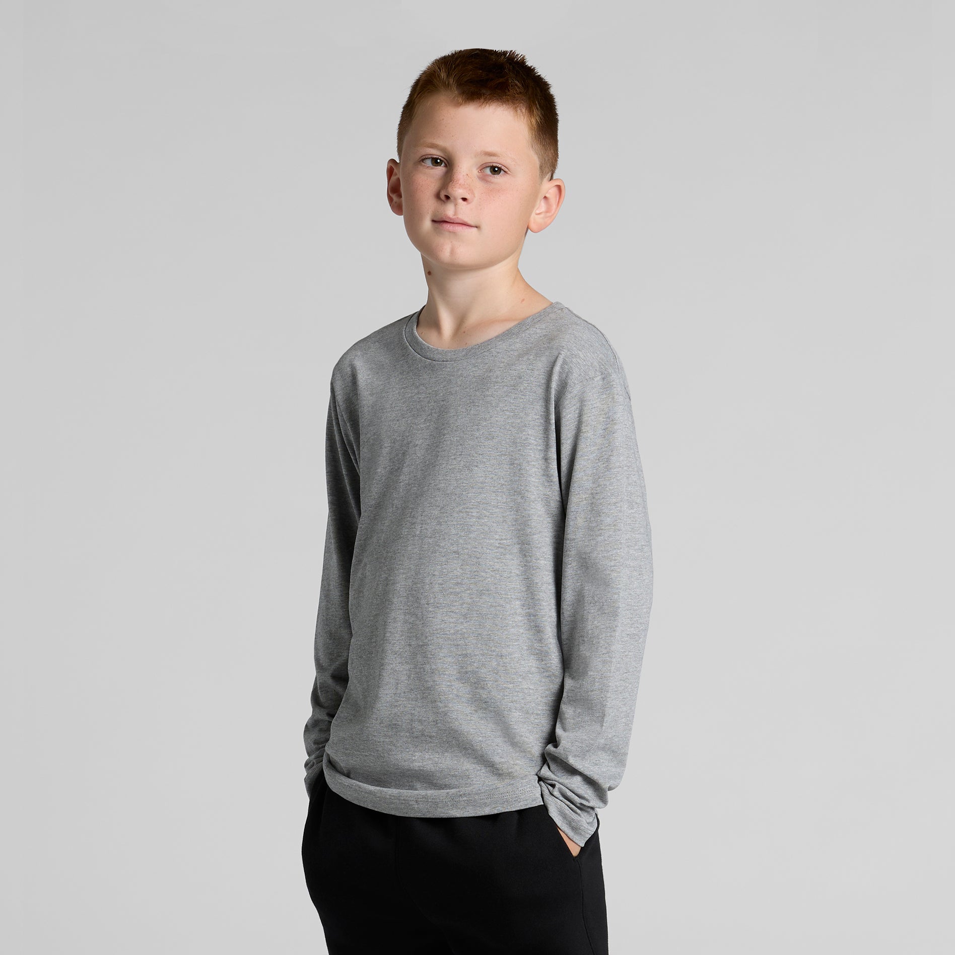 Youth Staple L/S Tee