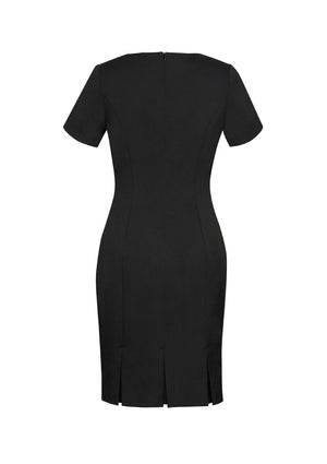 Cool Stretch Womens Short Sleeve Shift Dress