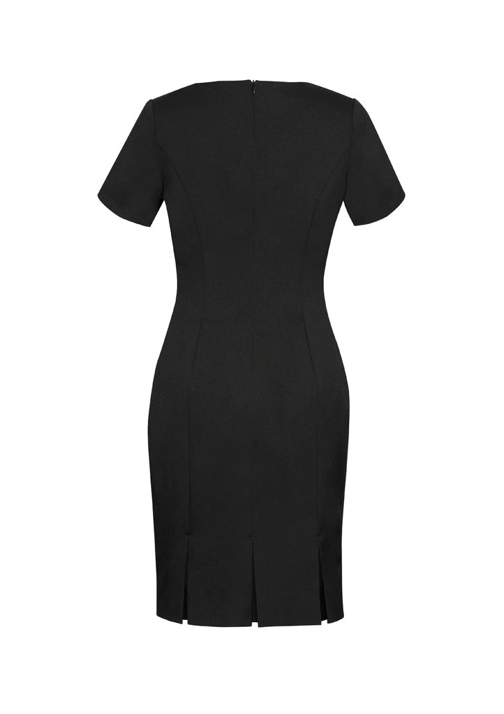 Cool Stretch Womens Short Sleeve Shift Dress