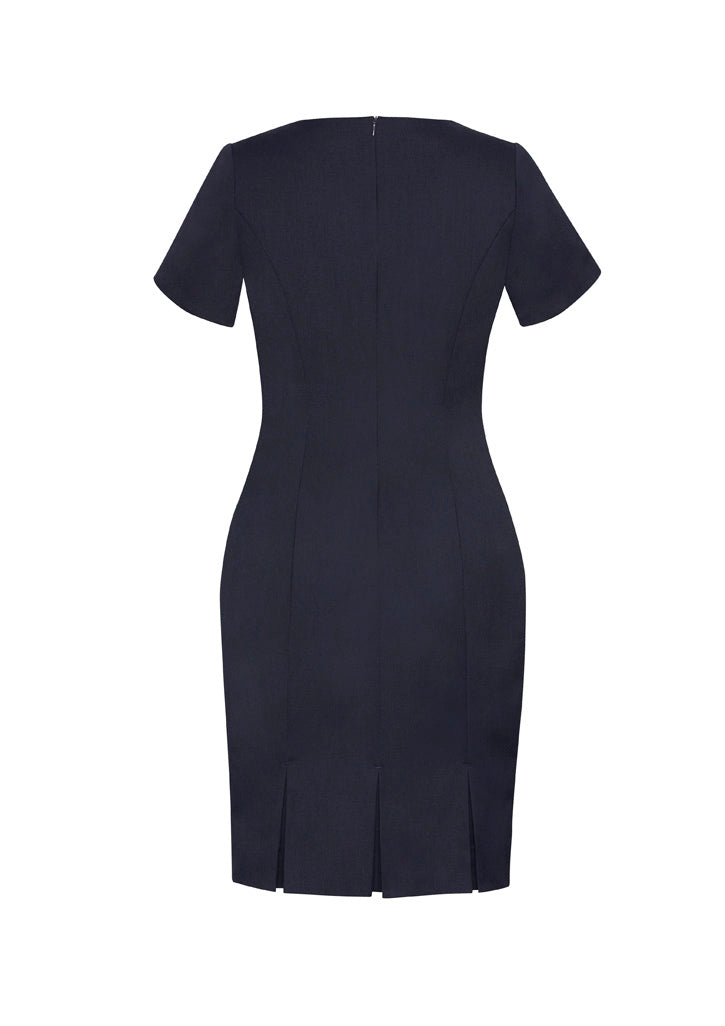 Cool Stretch Womens Short Sleeve Shift Dress