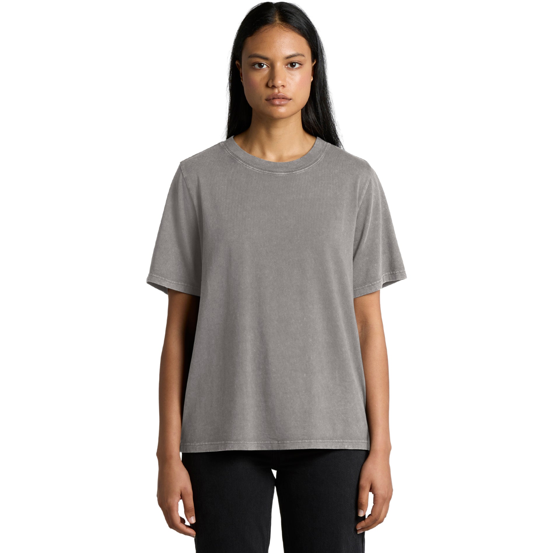 Wo's Stone Wash Heavy Tee