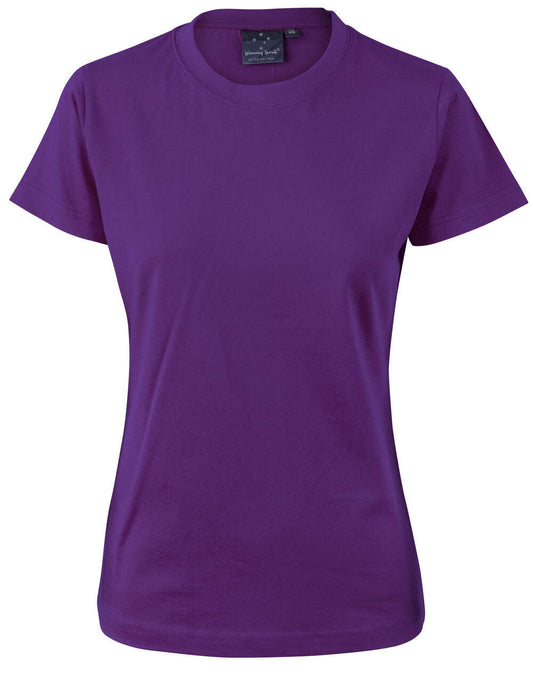"Ladies  Cotton T-Shirt Semi-Fitted - NS PROMO"