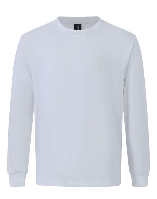 "Mens Cotton Face  Tee Long Sleeve Premium - NS PROMO"
