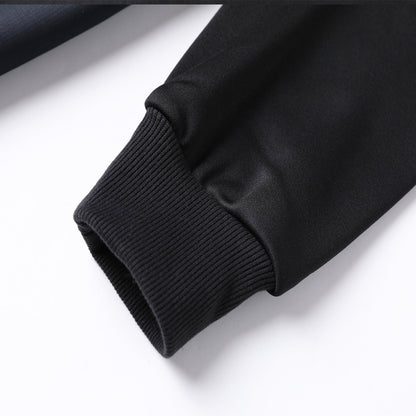 "Assorted zip hoodie sleeve detail close-up ready for custom printing – NS Promo tradie uniform"