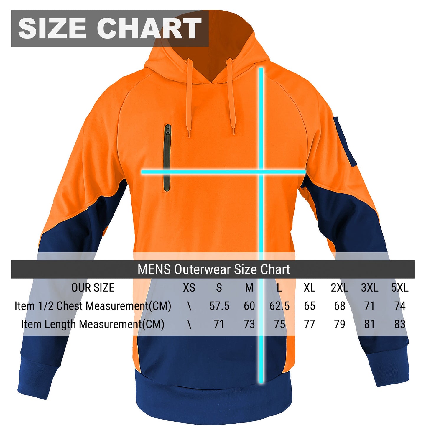 "Custom Warm-up Hi Vis Hoodie Add Your Logo – Big Bee Workwear - NS PROMO"