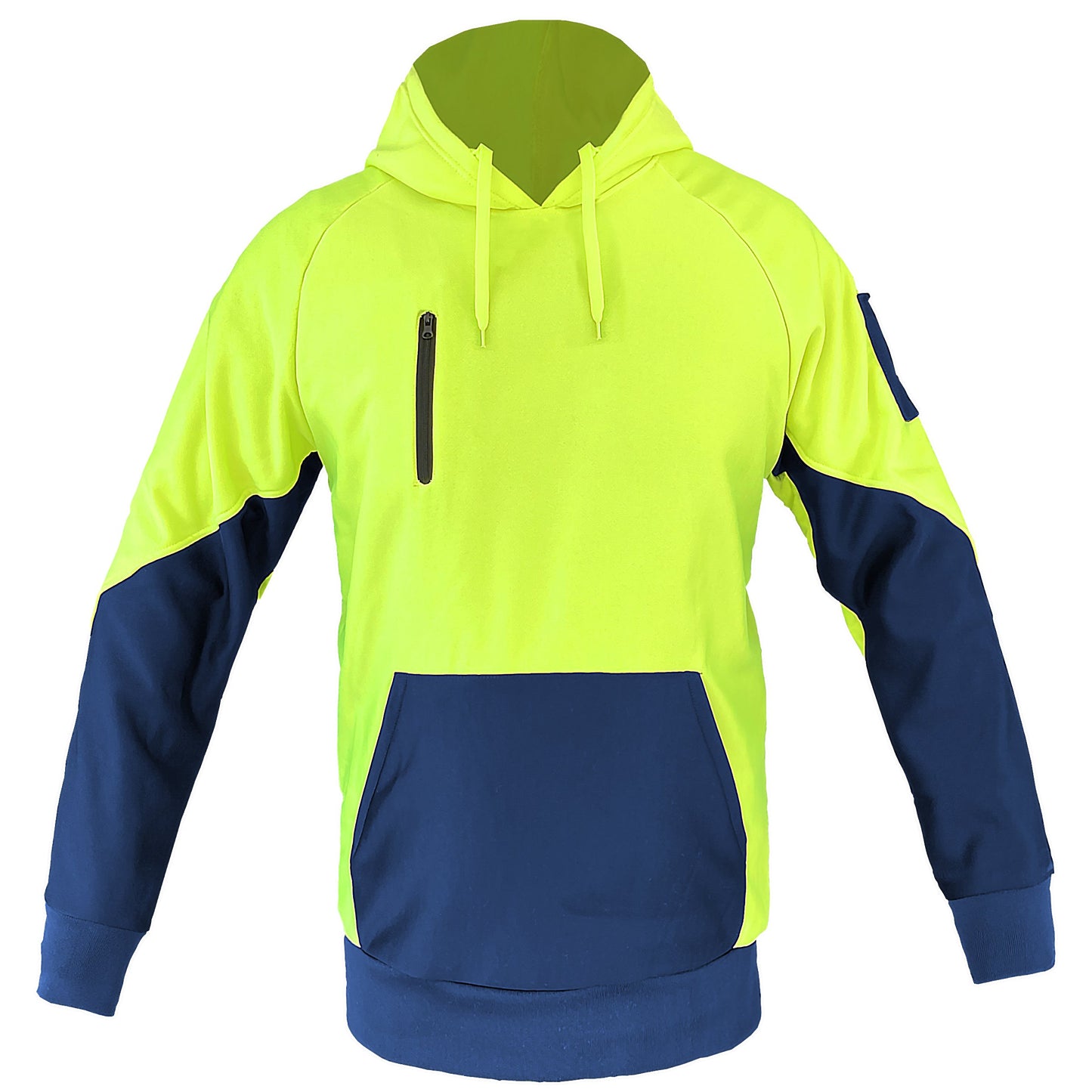 "Custom Warm-up Hi Vis Hoodie Add Your Logo – Big Bee Workwear - NS PROMO"