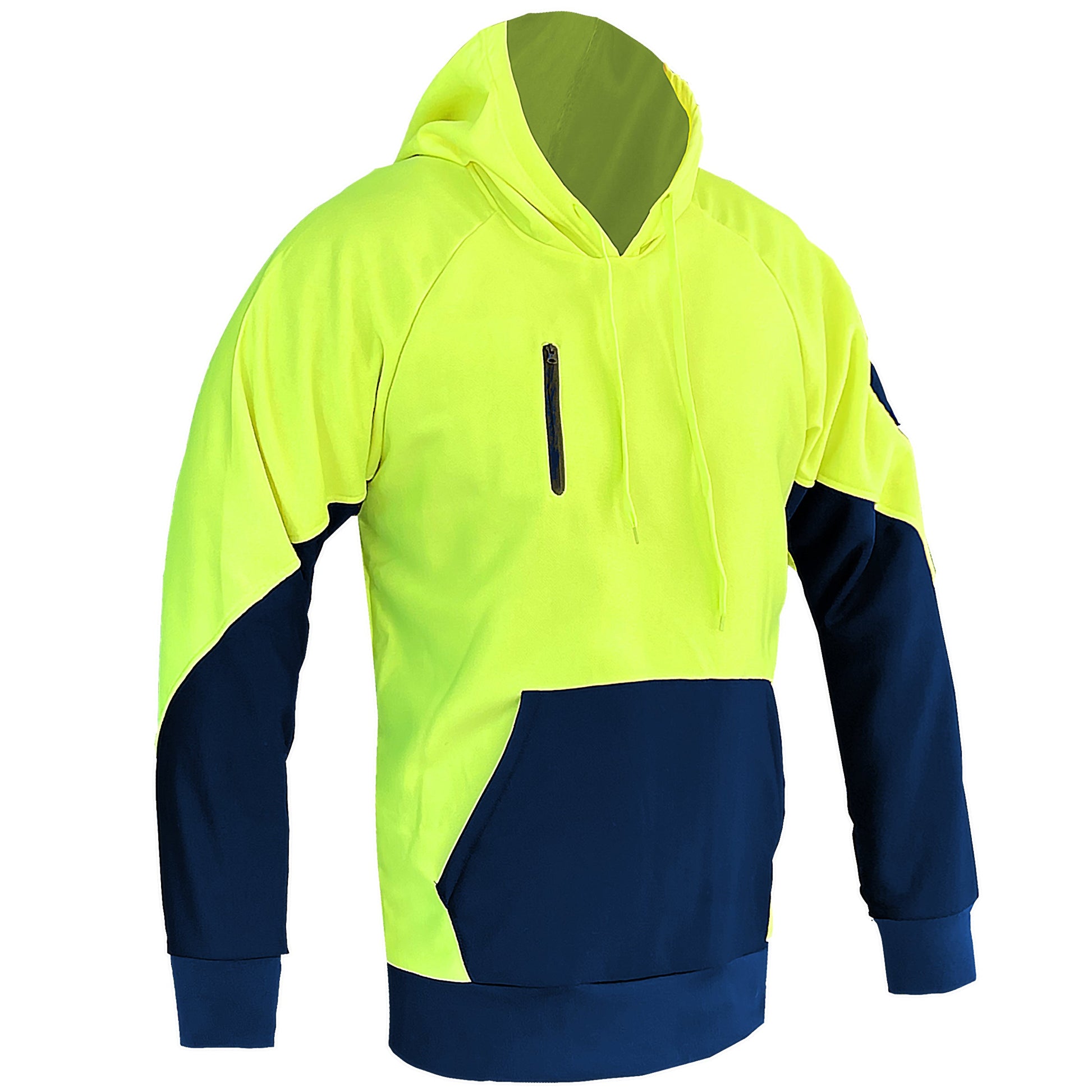 "Custom Warm-up Hi Vis Hoodie Add Your Logo – Big Bee Workwear - NS PROMO"