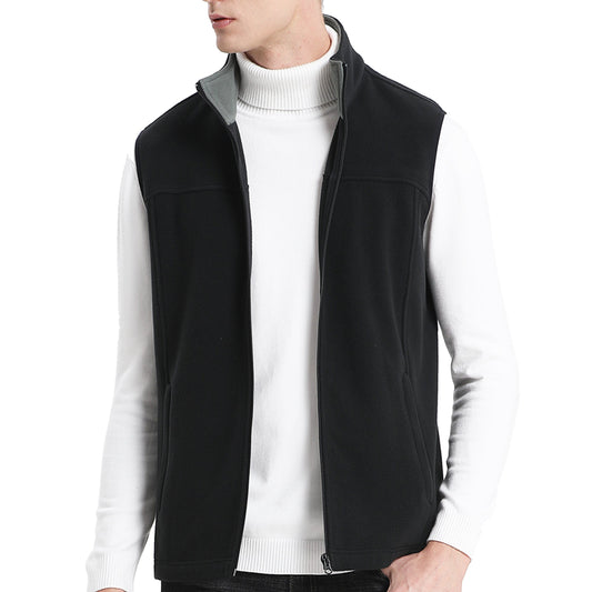 "Custom Polar Fleece Vest Add Your Logo – ISUSI EASY - NS PROMO"