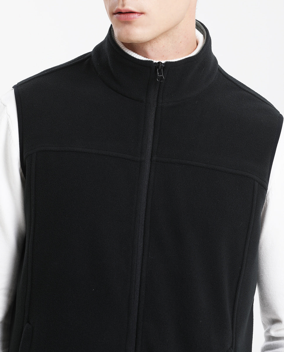 "Custom Polar Fleece Vest Add Your Logo – ISUSI EASY - NS PROMO"