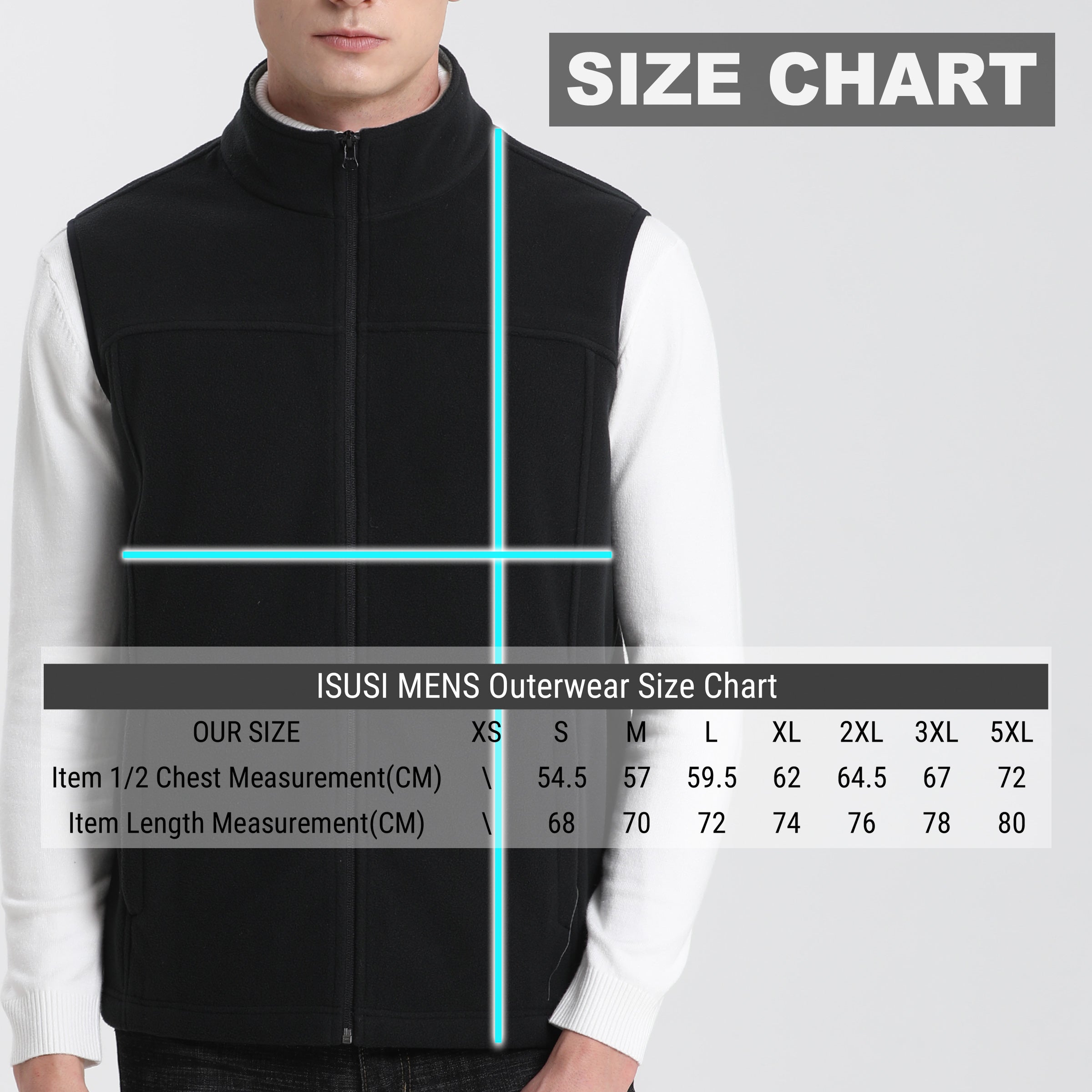 "Custom Polar Fleece Vest Add Your Logo – ISUSI EASY - NS PROMO"