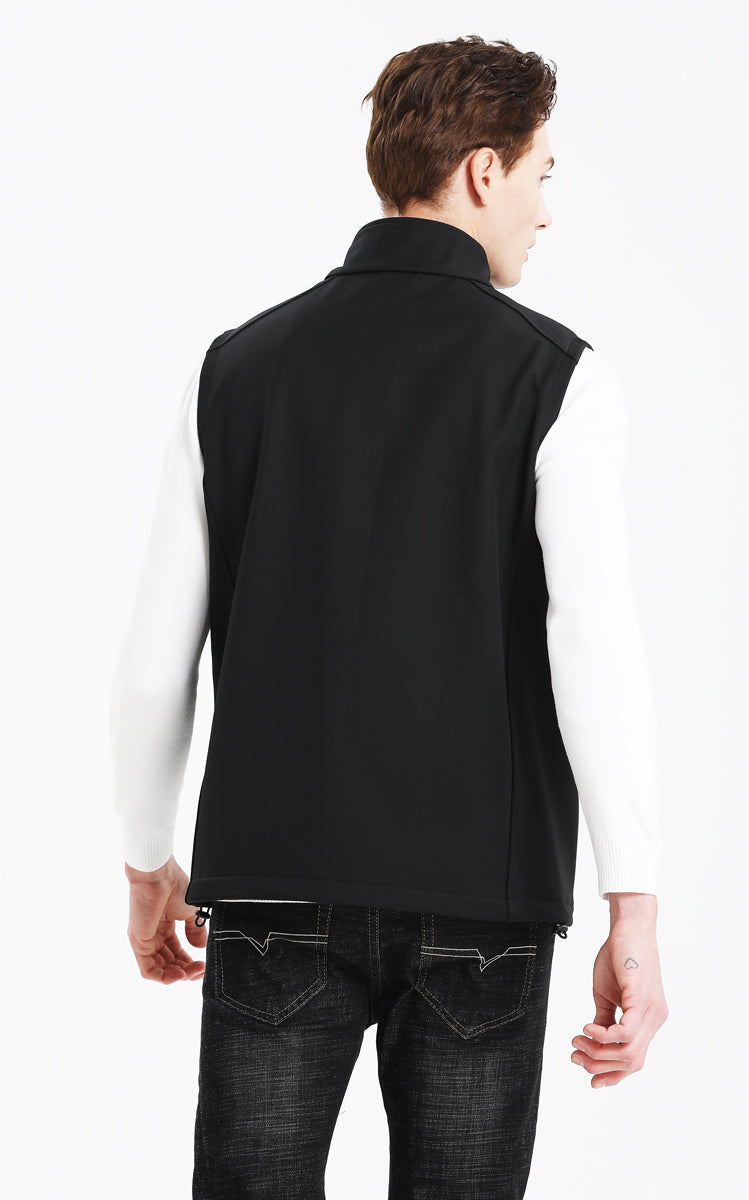 "Custom ISUSI Softshell Vest – Add Your Logo | Fleece-Lined, Windproof - NS PROMO"