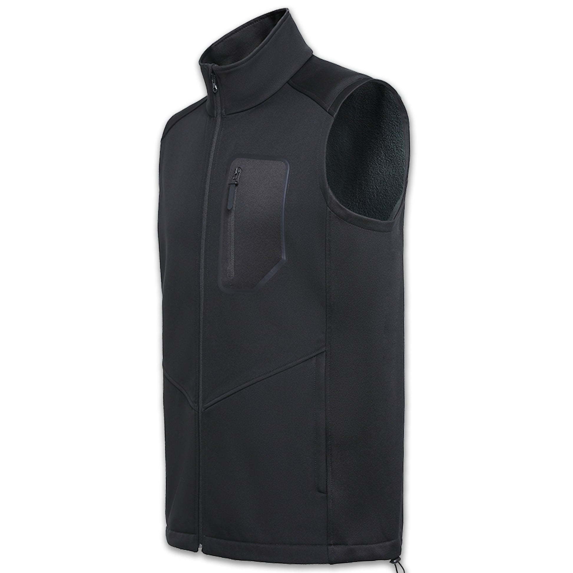 "Custom ISUSI Softshell Vest – Add Your Logo | Fleece-Lined, Windproof - NS PROMO"