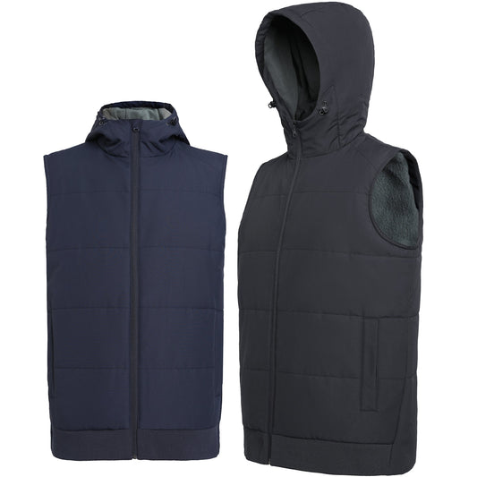 "Custom Essential Vegan Down Vest Add Your Logo – ISUSI - NS PROMO"