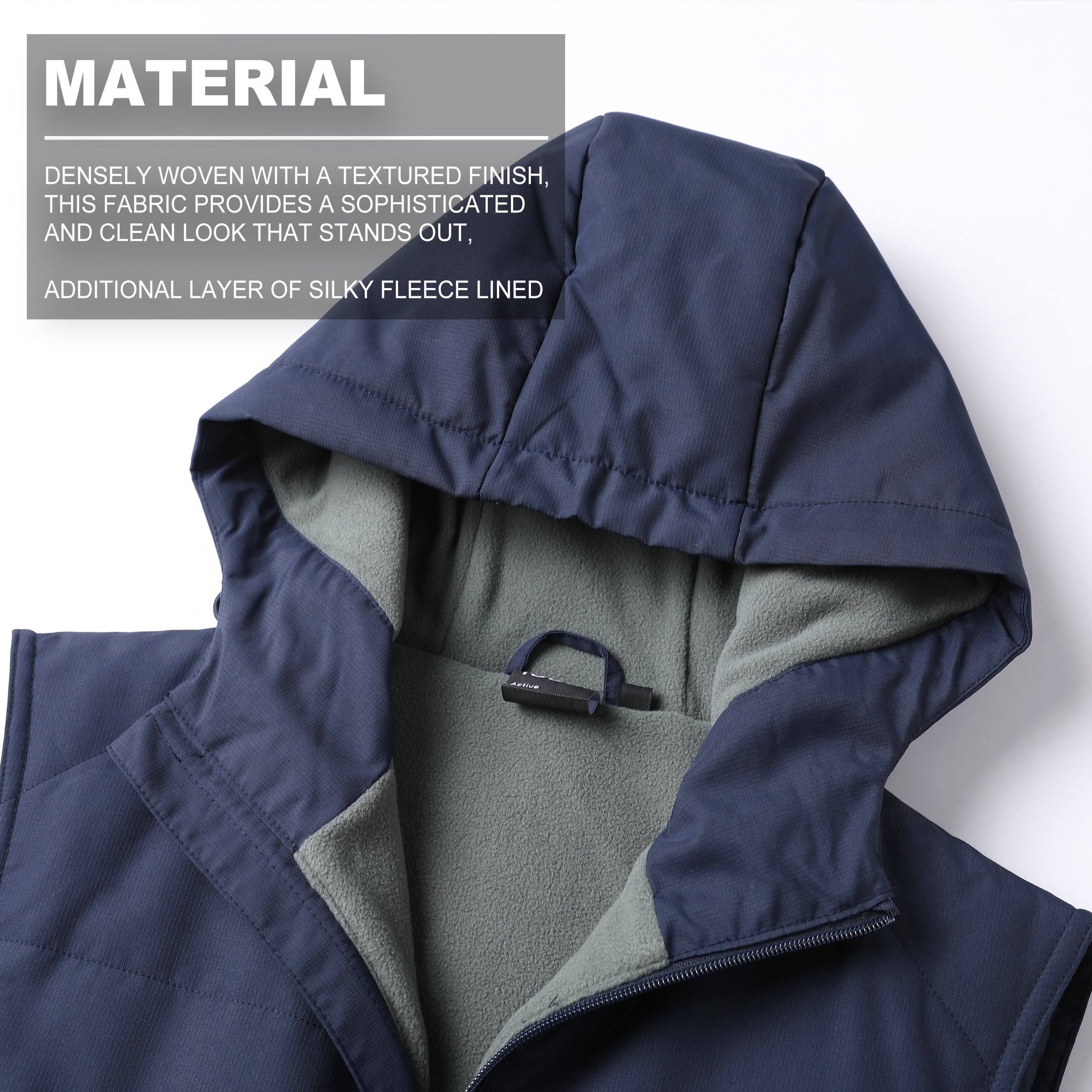 "Custom Essential Vegan Down Vest Add Your Logo – ISUSI - NS PROMO"
